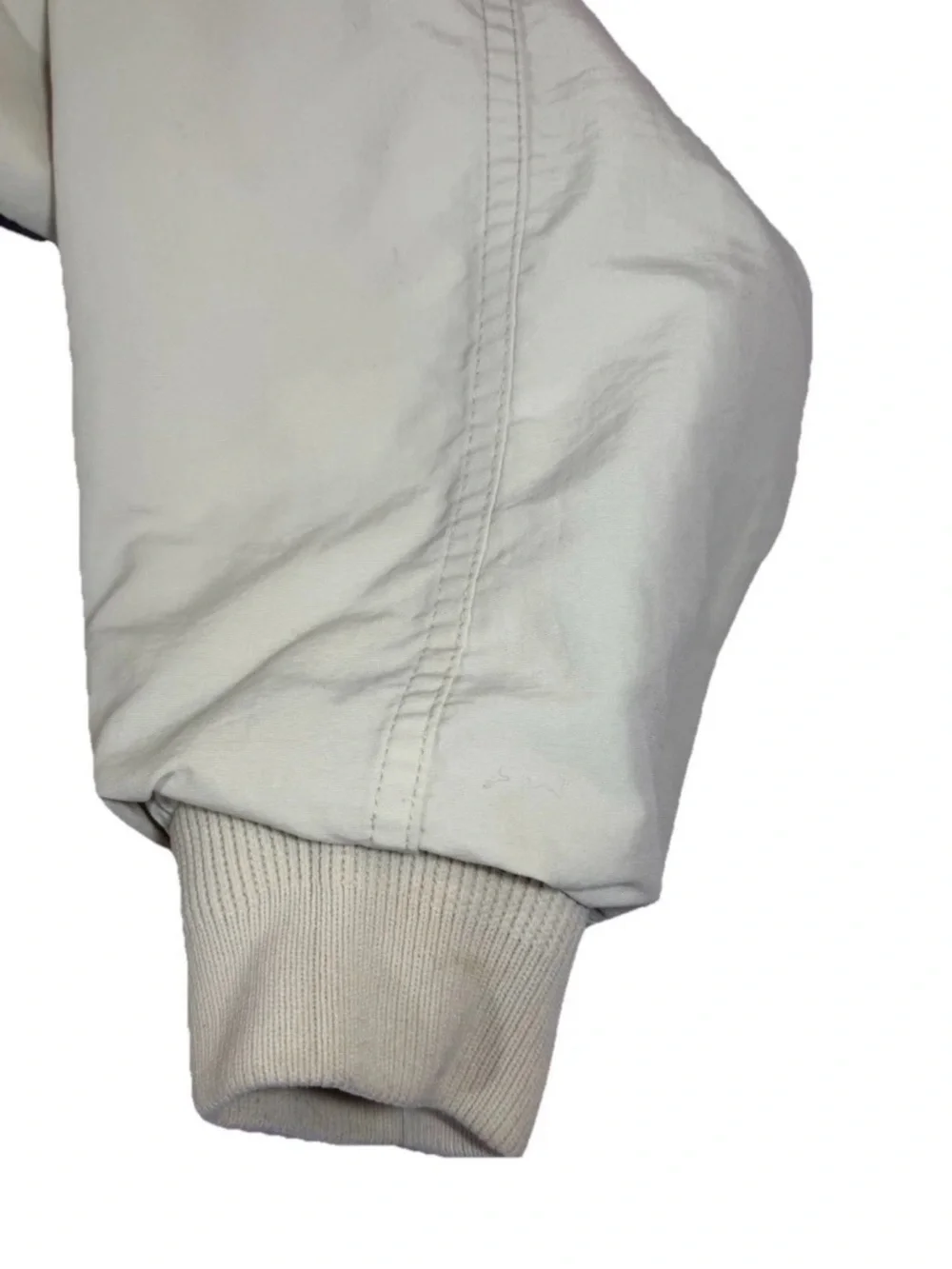 J. Crew Cream Men's Bomber Jacket